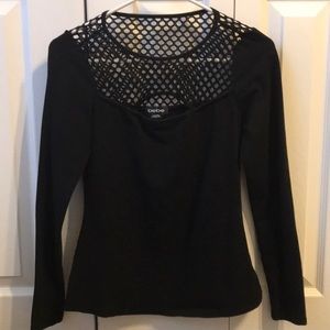 Bebe long sleeve shirt